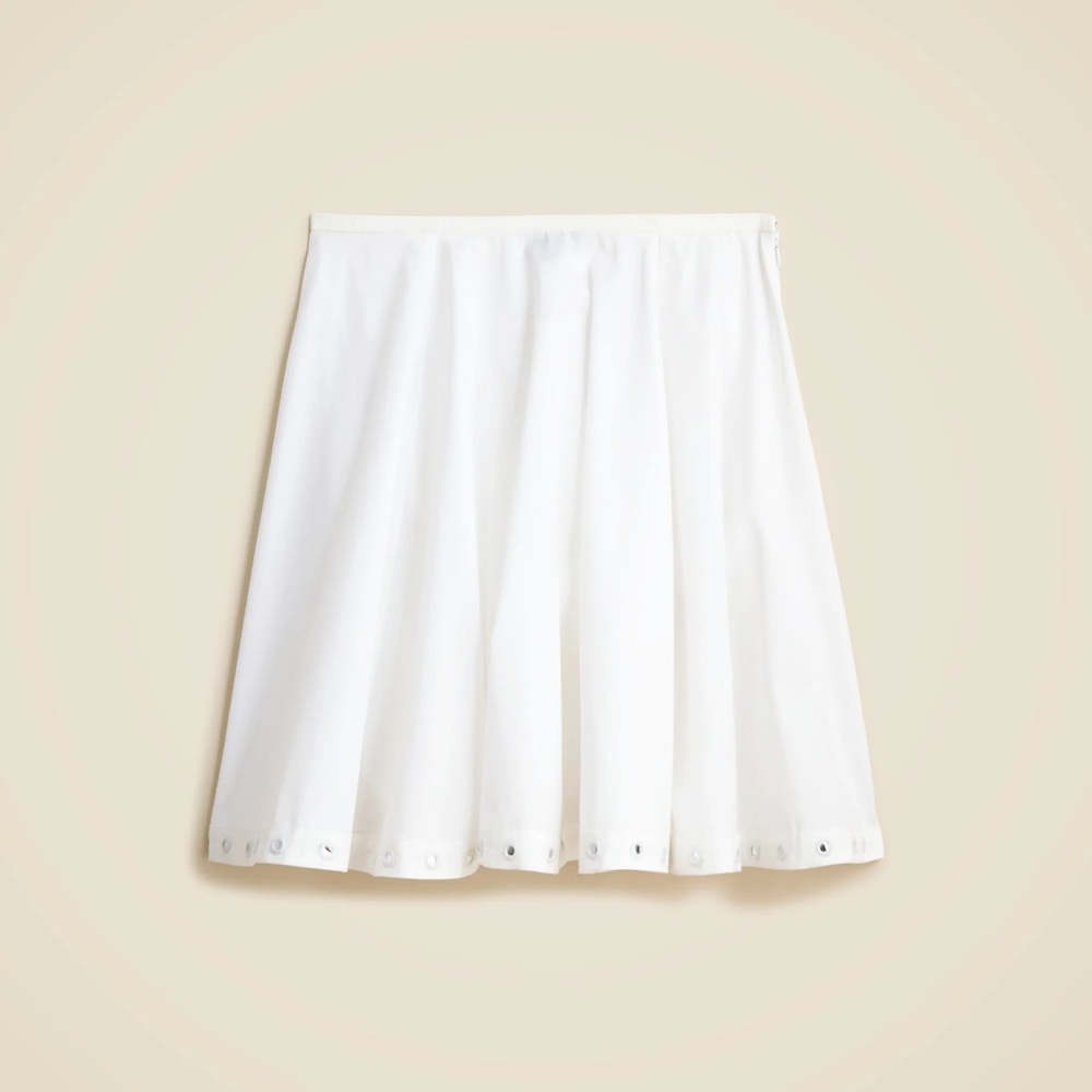 NWT J.Crew Circle Skirt with Mirror Embellishments Size Medium
